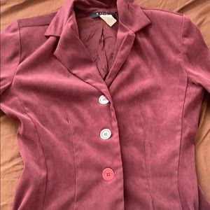 PURPLE/BURGUNDY DRESS COAT